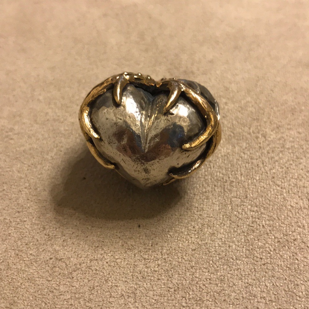 Dian Malouf Deer Heart ring